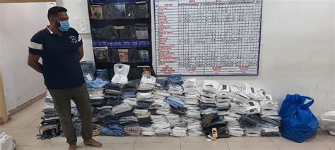 Two held for selling counterfeit versions of branded clothes online